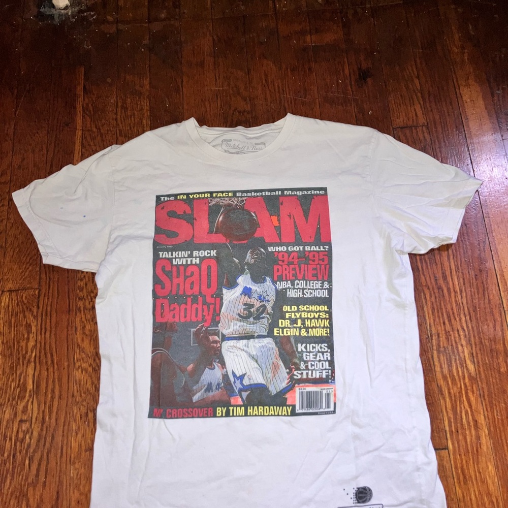 White Graphic Men's T-Shirt